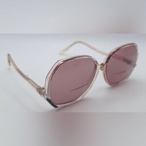 Anthony Martin Nadine Translucent Oval Sunglasses Frames Only